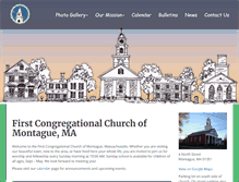 Tablet Screenshot of montaguechurch.org